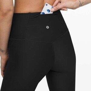 Lululemon Athletica Mapped Out High-Rise Tight 28" Black